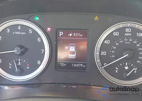 2018 Hyundai Sonata Se z USA, uszkodzony, nr VIN 5NPE24AF4JH656751